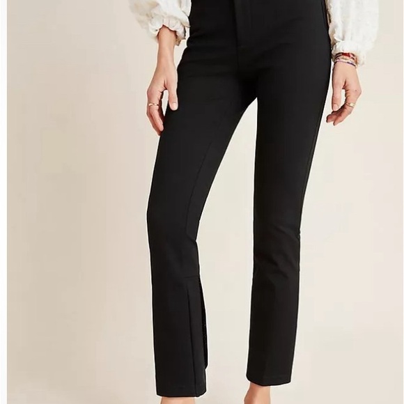 Anthropologie The Essential Slim Tulip-Hem pants, plus size - Picture 4 of 6
